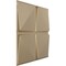 Ekena Millwork 19 5/8in. W x 19 5/8in. H Edinburgh EnduraWall Decorative 3D Wall Panel Covers 2.67 Sq. Ft. WP20X20EDECE - alternate 6